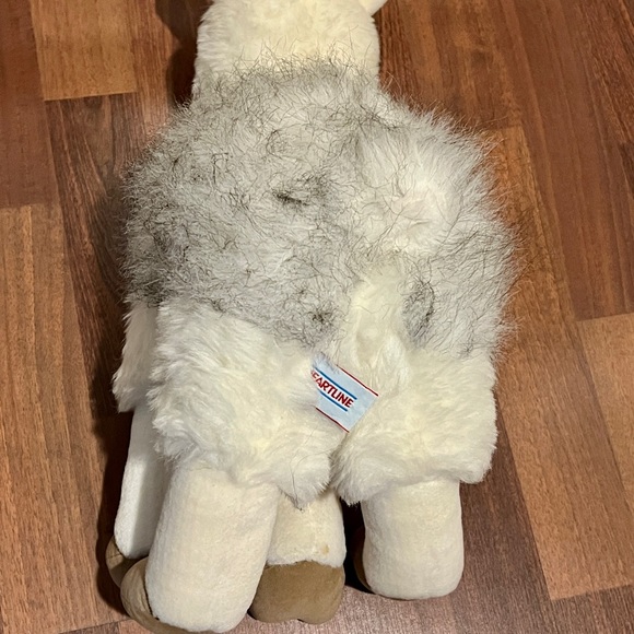 VINTAGE 1988 HEARTLINE Graphics Rare StandUp Llama Stuffed ANIMAL PLUSH … - Picture 7 of 10